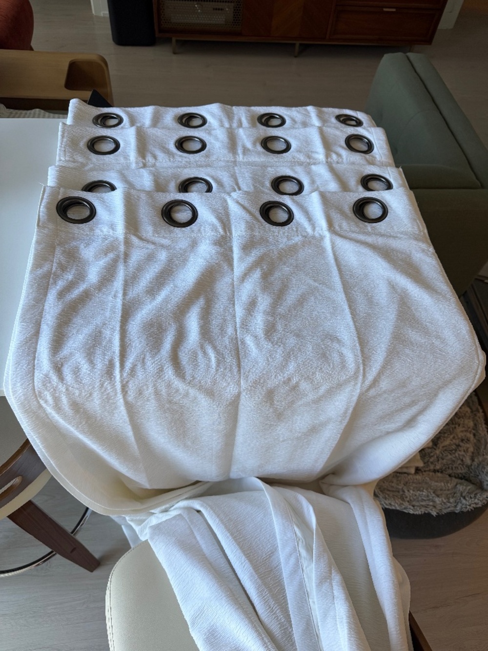 Kenneth Cole Reaction Curtains – 4 Panels – Dry Cleaned – Excellent Condition